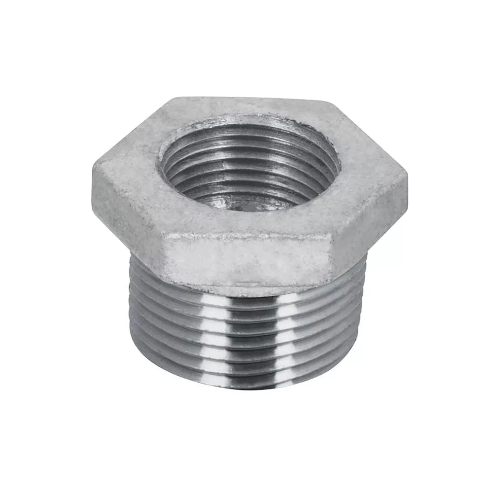 Reduccion Bushing Galvanizado 1 1/2" X 1 1/4" MUELLER