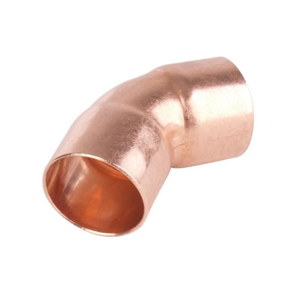 Codo Cobre 45° X 3/8" NACOBRE