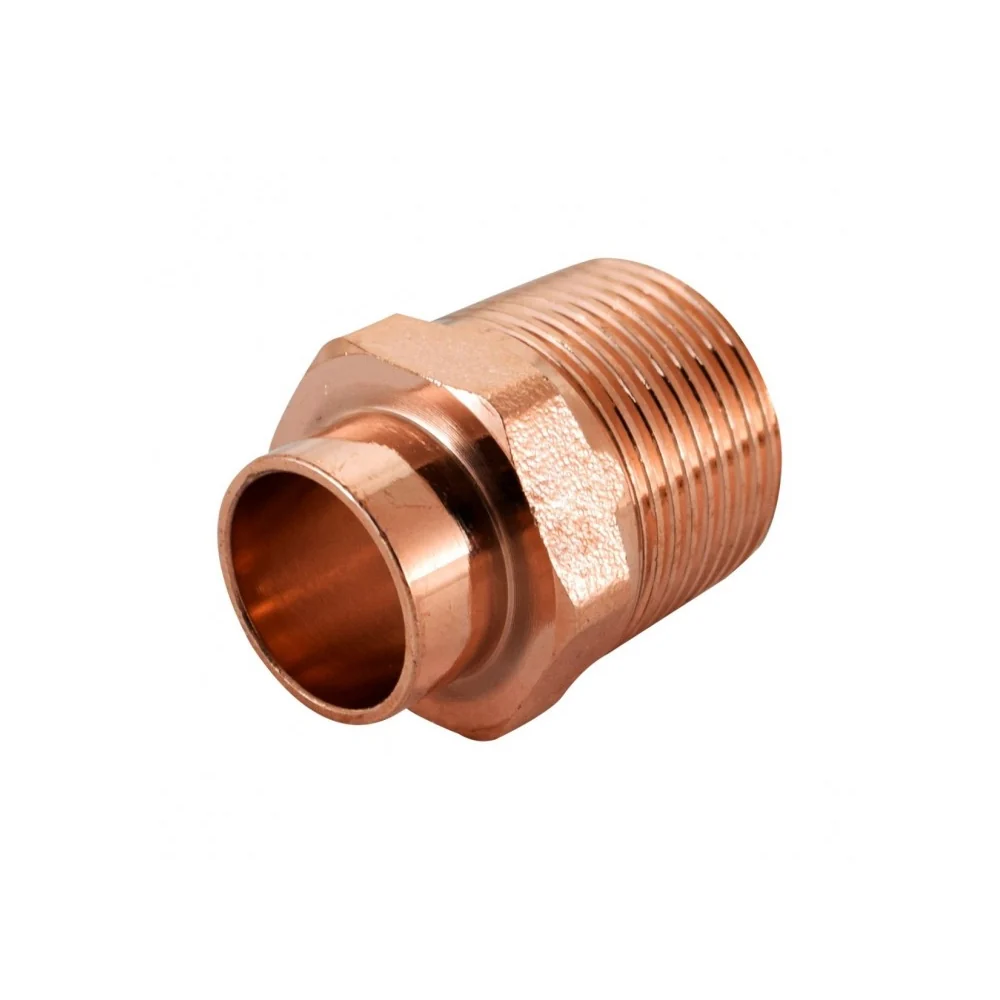 Cople Rosca Exterior Reducido Cobre 3/4" X 1/2" NACOBRE