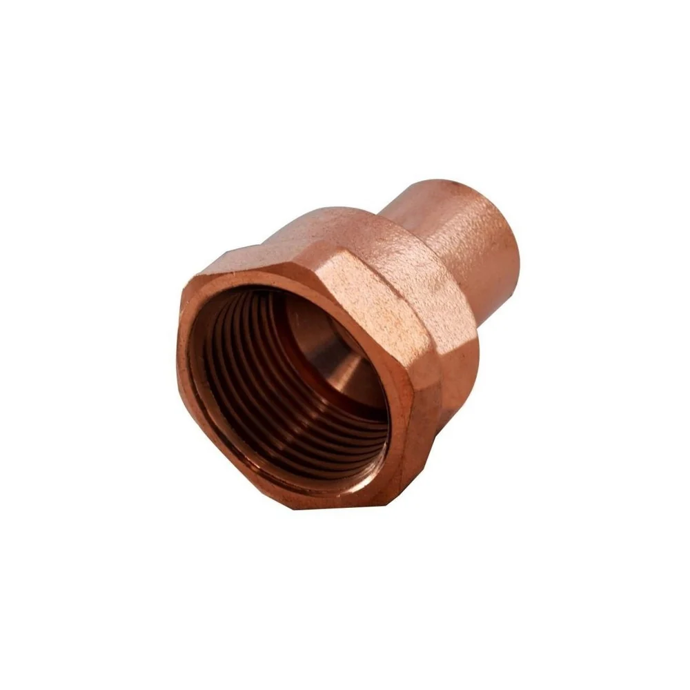 Cople Rosca Interior Reducido Cobre 3/4" X 1/2" NACOBRE