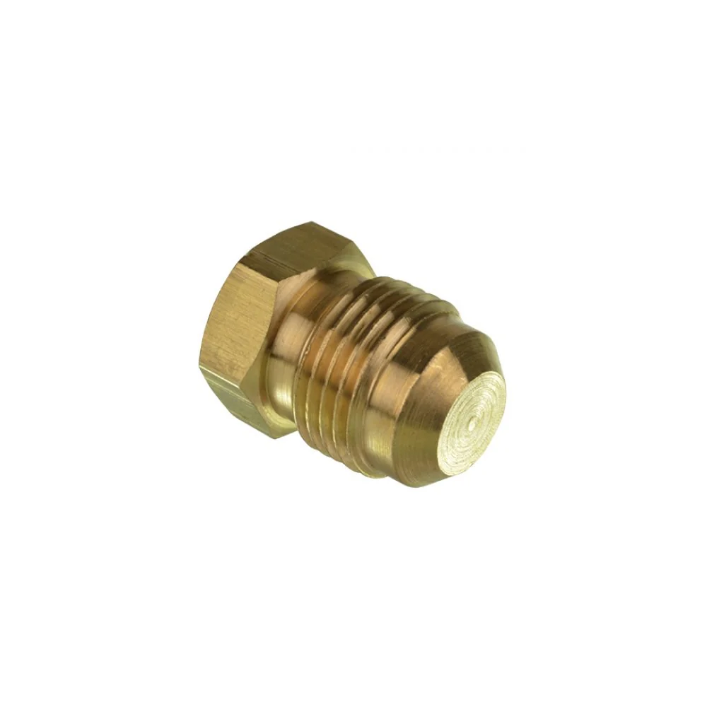 Tapon Cobre Macho Flare 3/8" NACOBRE