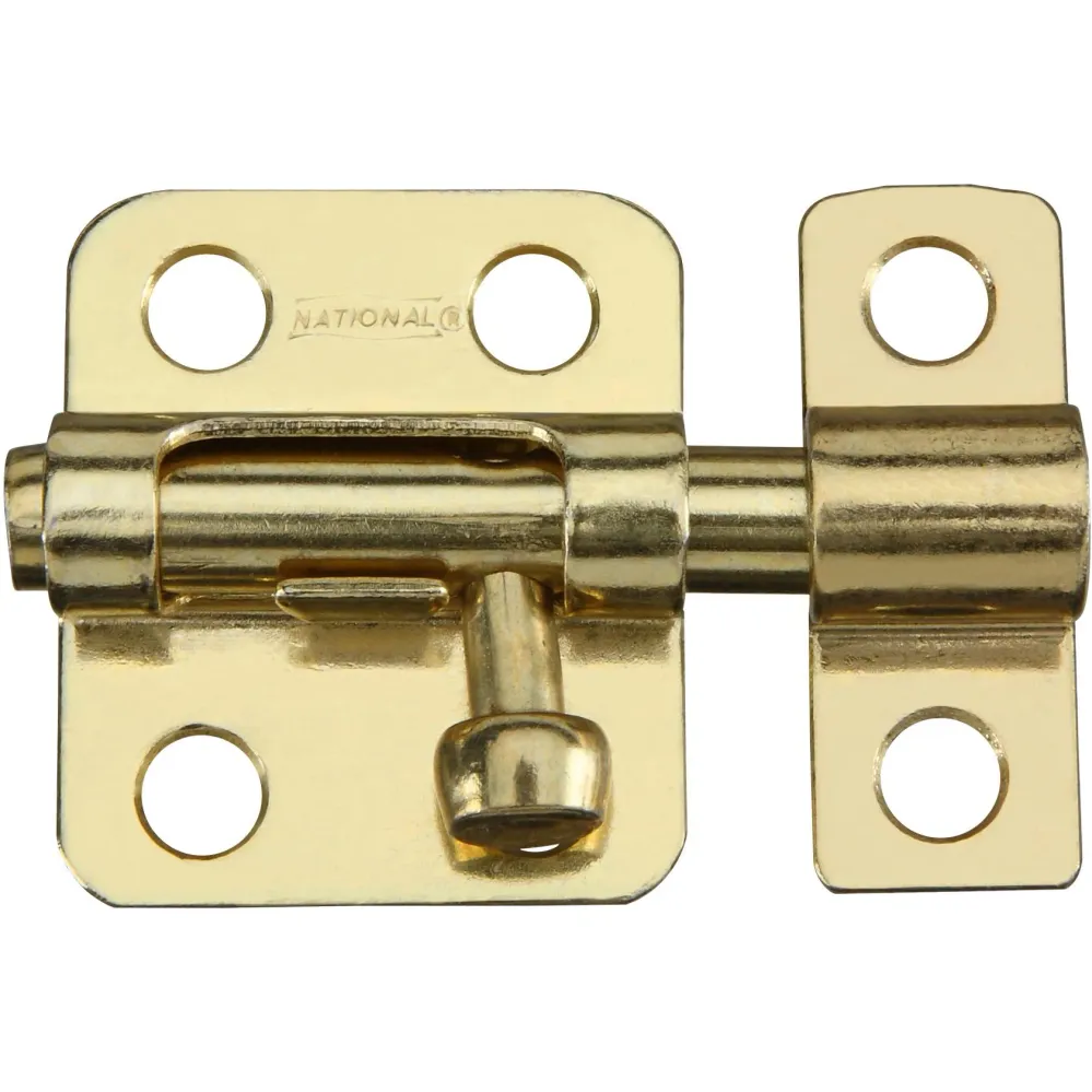 Perno para ventana V833 de 2" - Latón pulido National Hardware