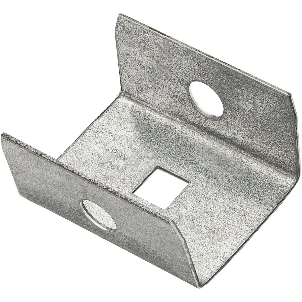 Tapa de extremo de riel de caja 51EDBC - Galvanizada National Hardware