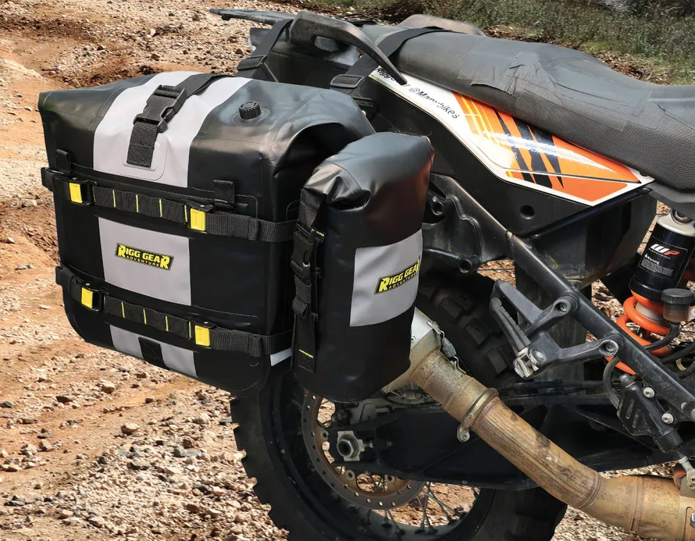 Hurricane RiggPak Crash Bar/Bolsa trasera NELSON RIGG