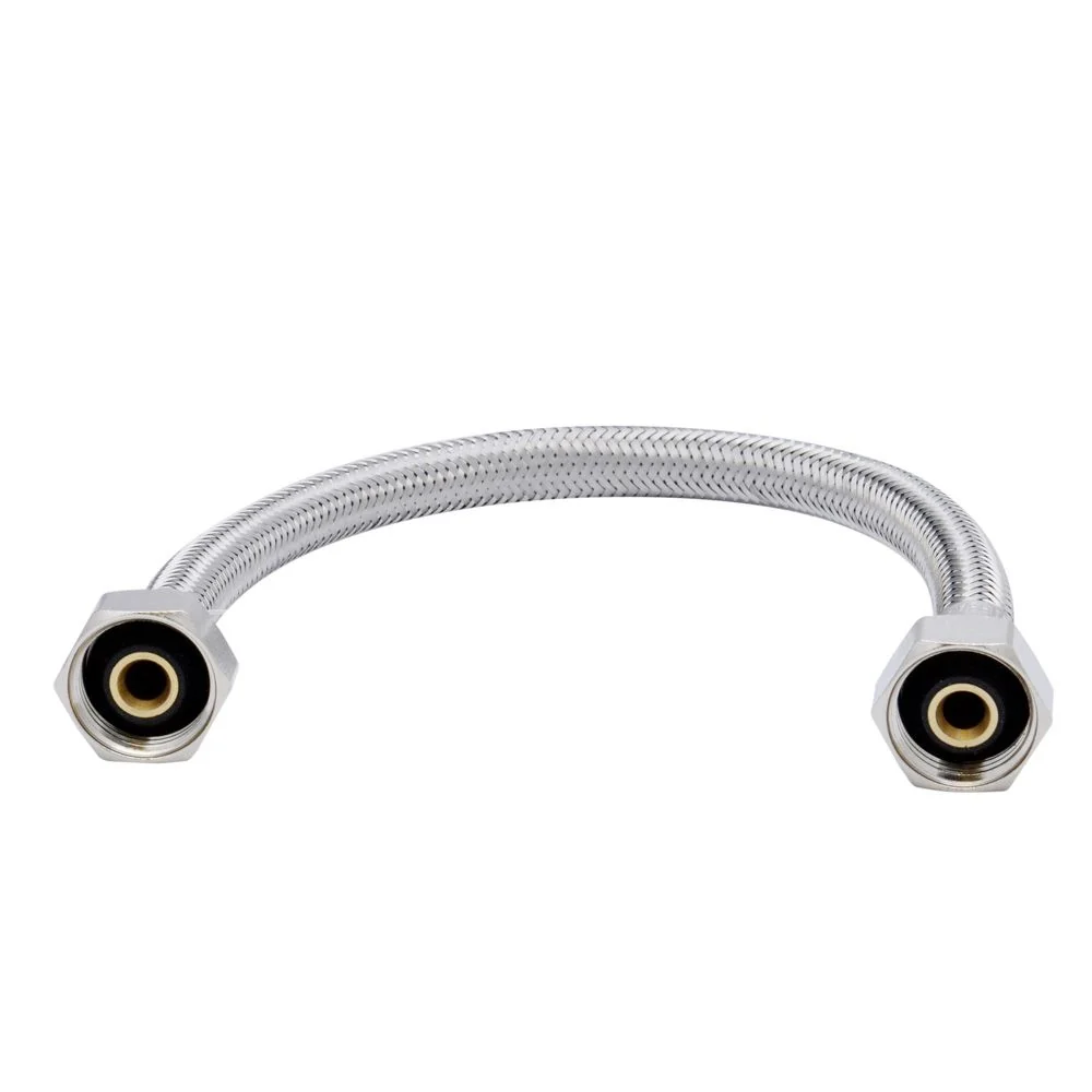 Flexible Agua Hi 1/2 X Hi 1/2 30 Cm 8 Mm NIBSA