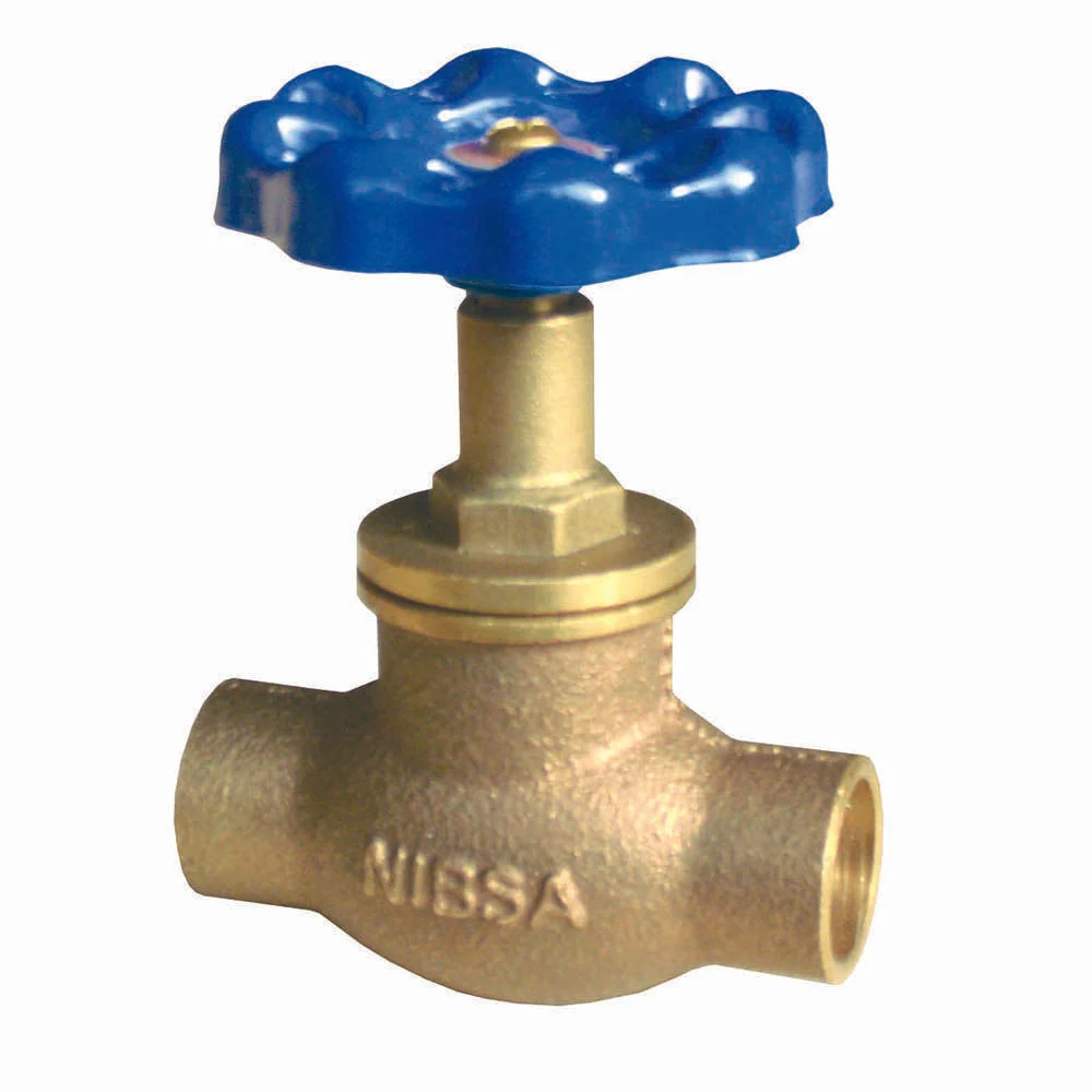 Llave Paso So 3/4 Pulgada Reforzada Bronce NIBSA
