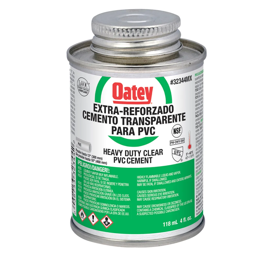 Pegamento Oatey 1/8 Lt Transparente
