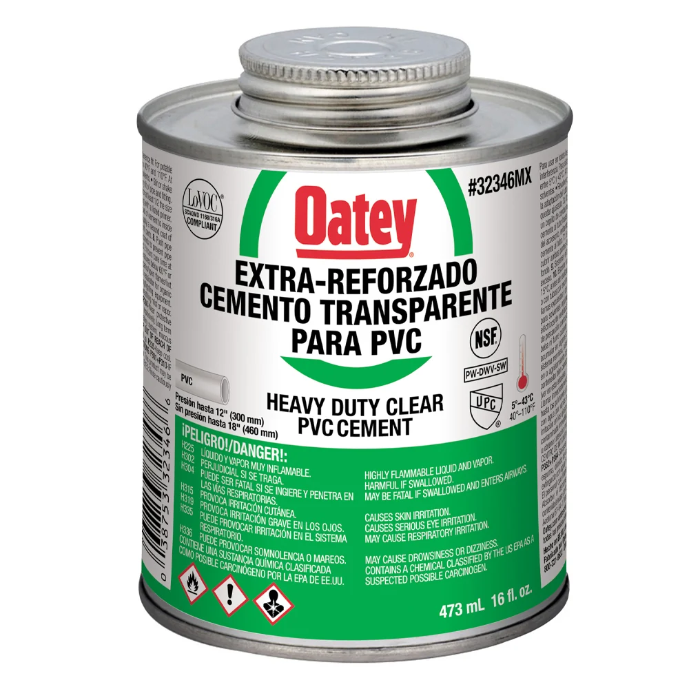 Pegamento Oatey 1/2 Lt Transparente