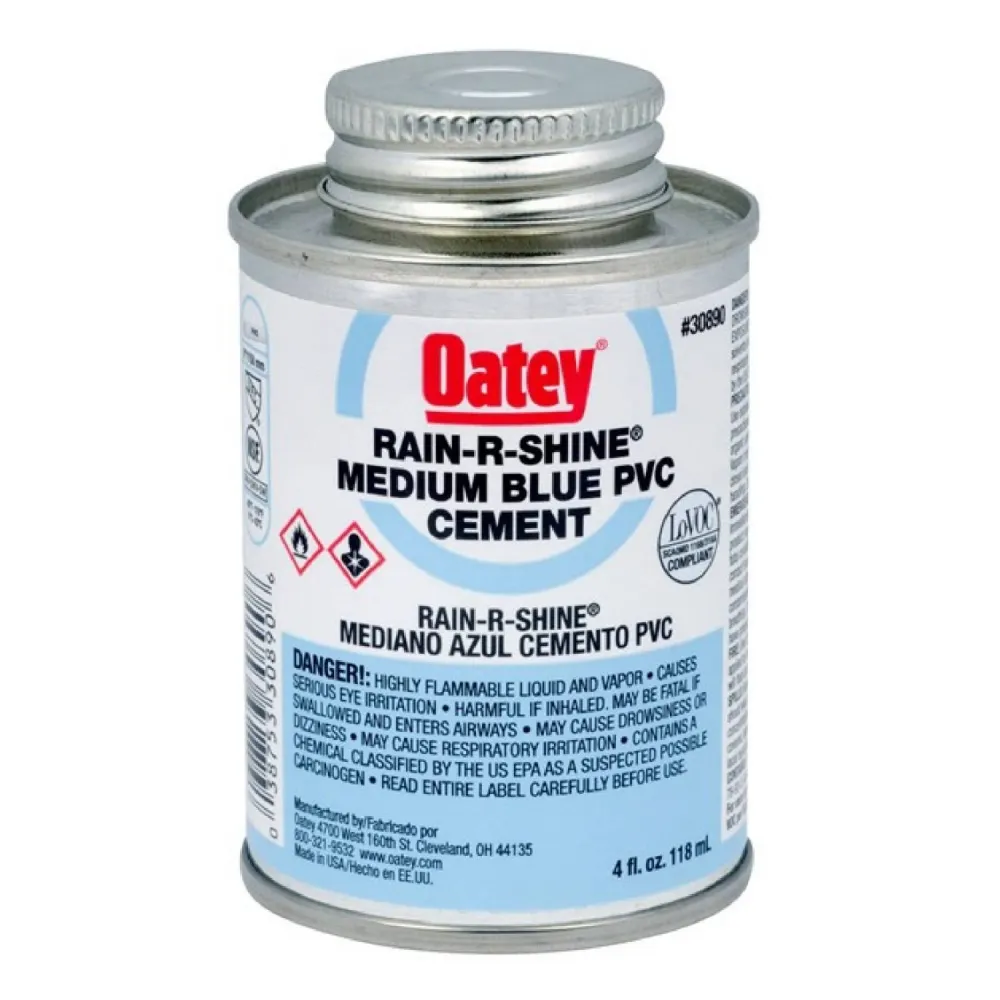 Pegamento para PVC Azul Oatey 4 Oz