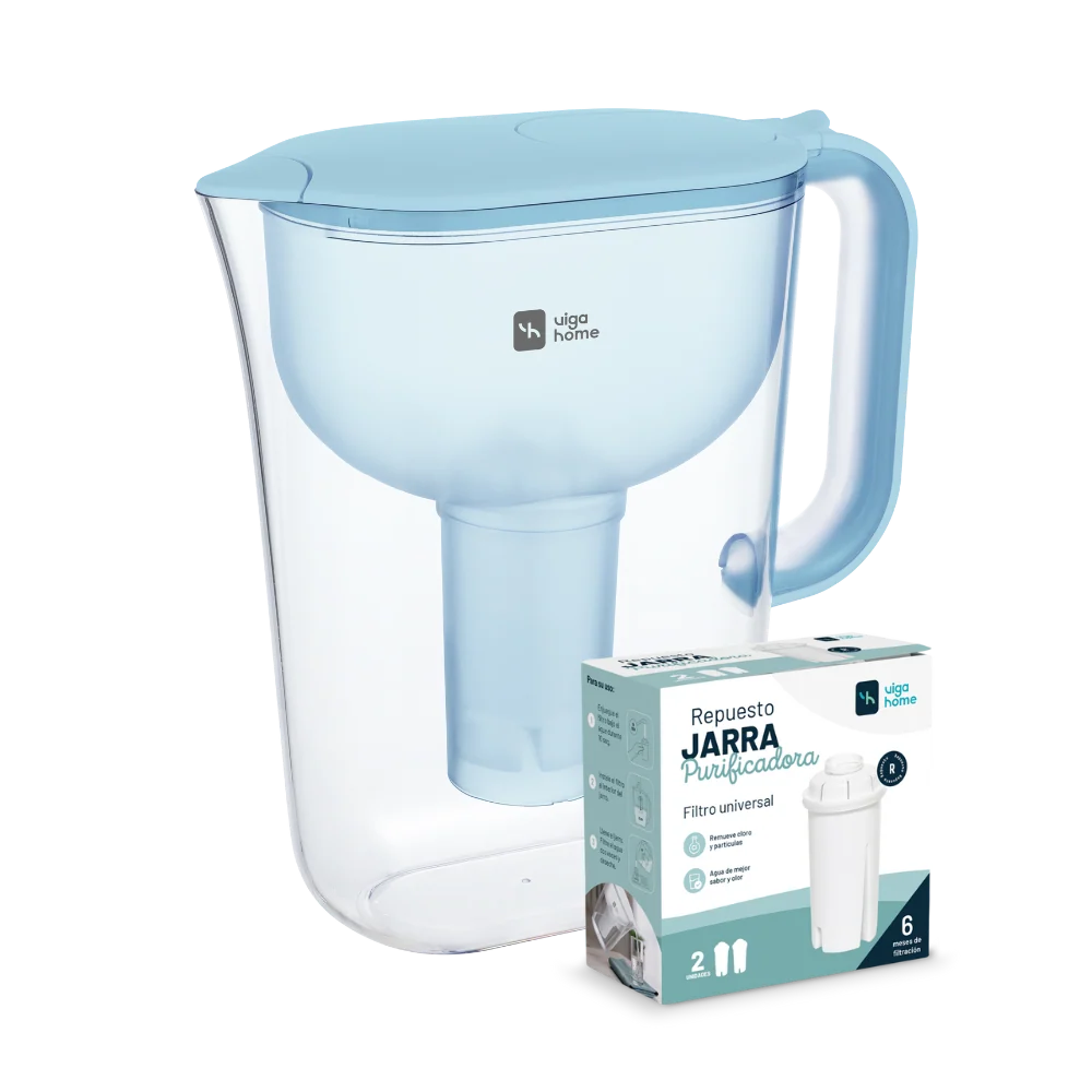 Pack Jarra Celeste + 2 filtros extra