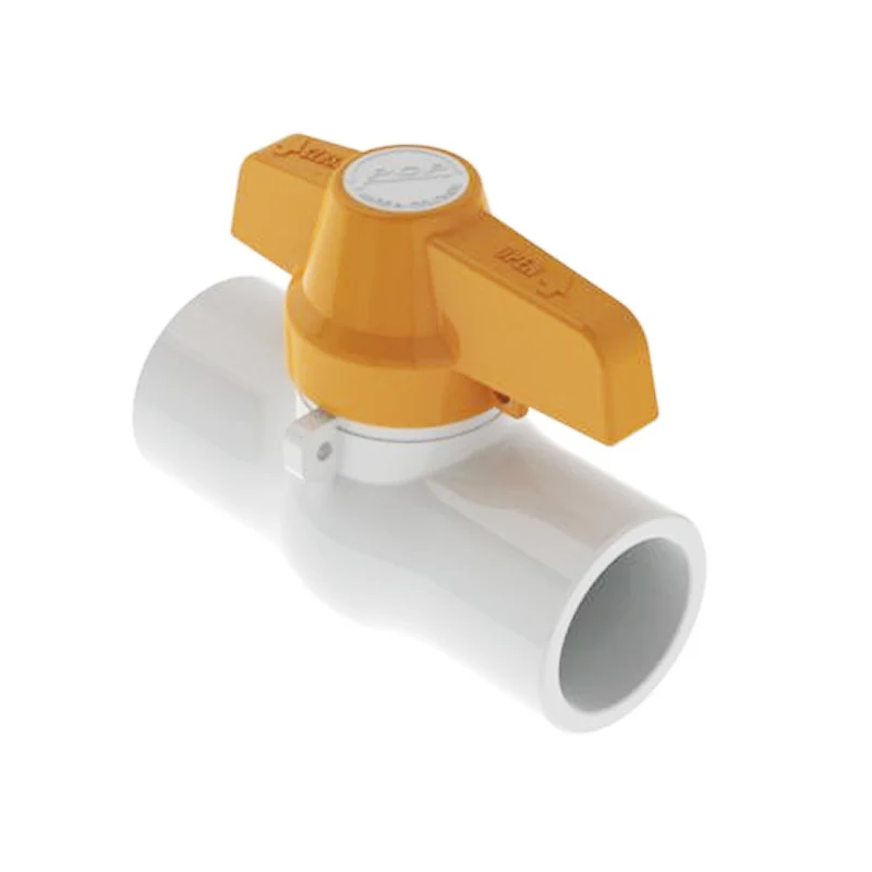 Válvula de bola de 3/4" PVC soldar ECO2223 PCP