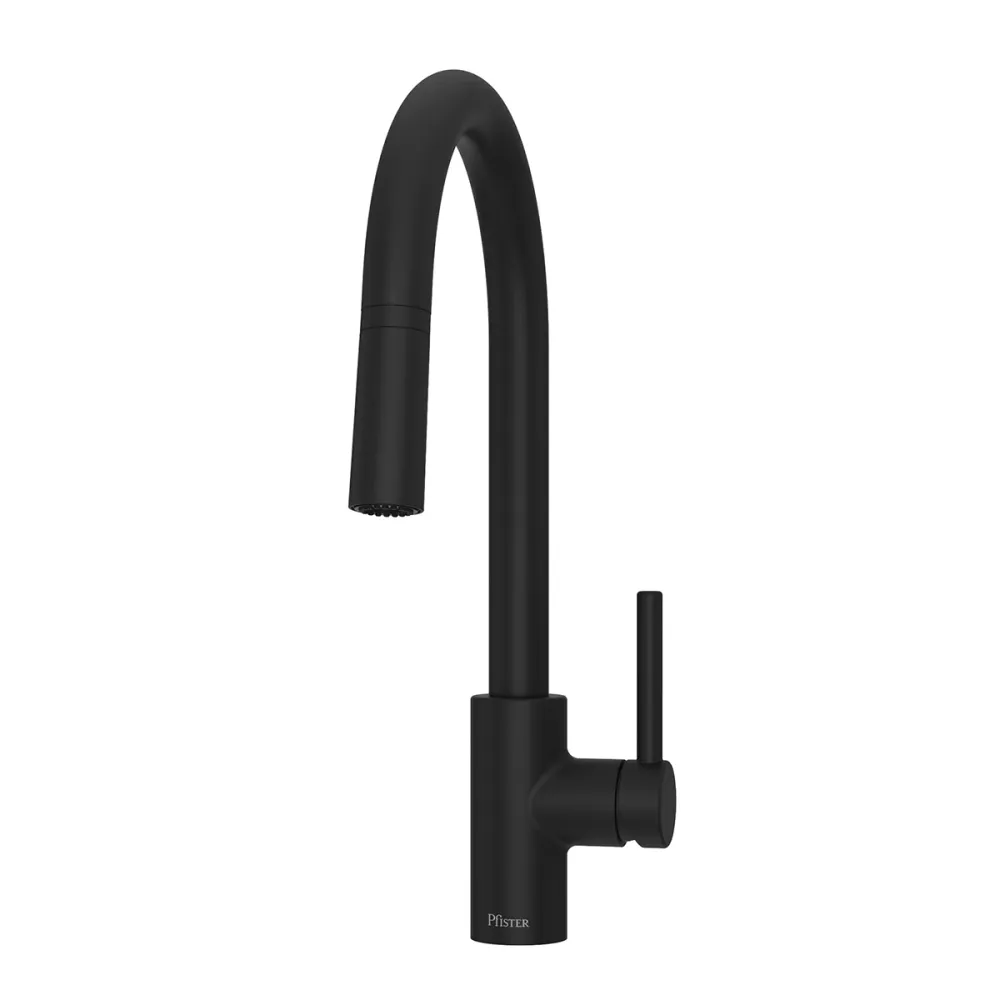 Griferí para Lavaplatos Stellen Pull-Down Negro Mate Pfister Perú