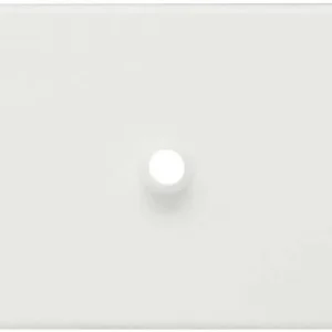 Placa ciega plástica con perforación