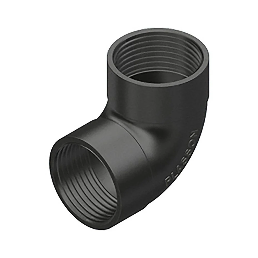 CODO 90° ROSCA HEMBRA POLIPROPILENO 1/2" PLASSON
