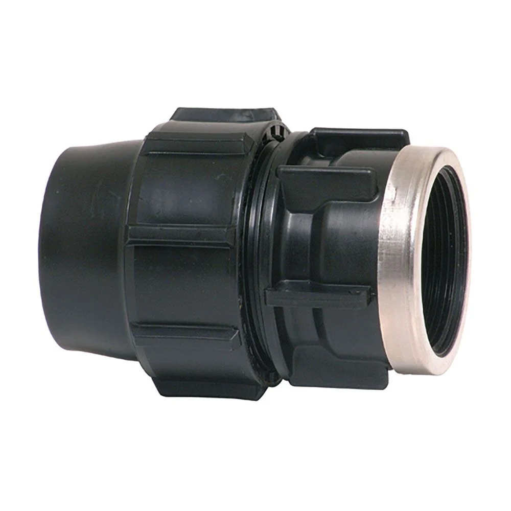 ENLACE MIXTO ROSCA HEMBRA POLIPROPILENO 32 mm x 1" PLASSON