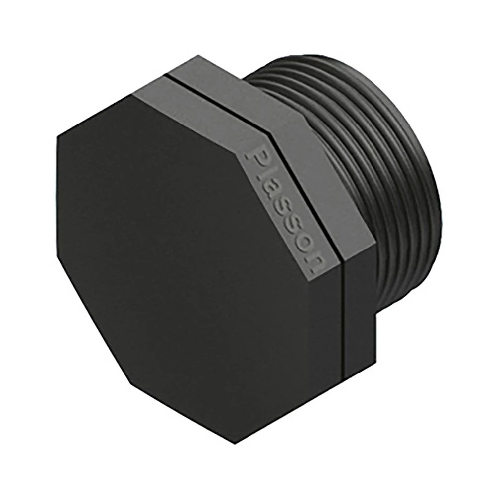 TAPON ROSCA MACHO POLIPROPILENO 1/2" PLASSON