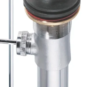 Plumb Pak 1-1/4 . D Chrome Plated Brass Pop-Up Lavatory Drain - Open Box