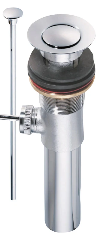 Plumb Pak 1-1/4 . D Chrome Plated Brass Pop-Up Lavatory Drain - Open Box