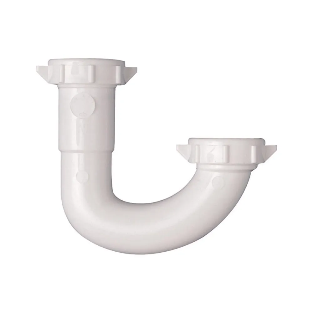 Plumb Pak - Codo en J de plástico de 1-1/4 pulg. de diámetro