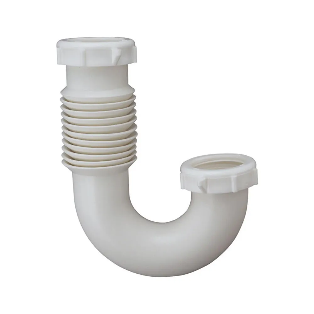 Plumb Pak Flex N Fix - Codo en J de plástico de 1-1/2 pulg. de diámetro