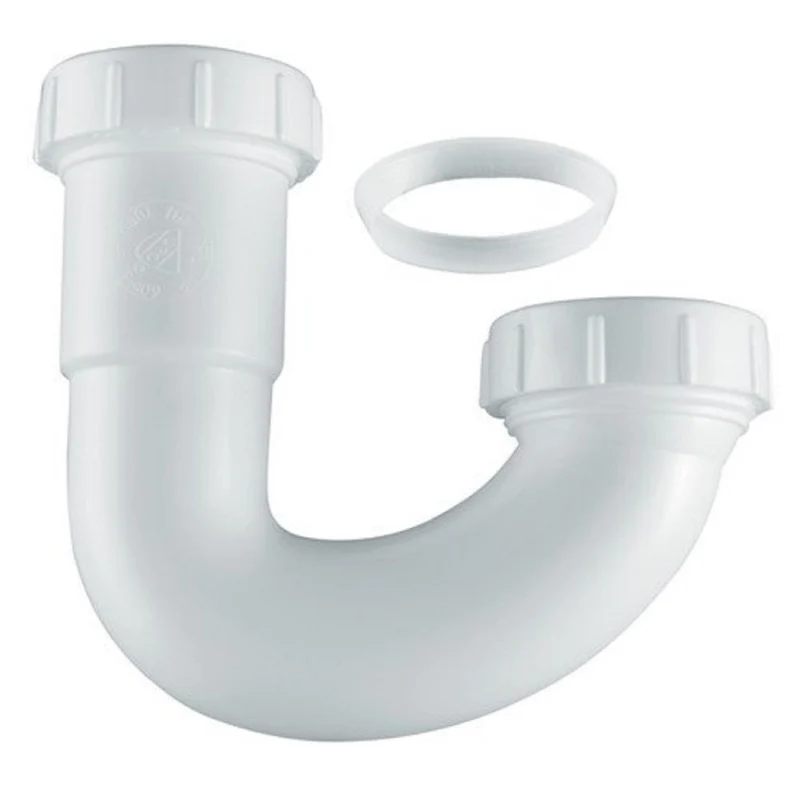 J-BEND PLÁSTICO BLANCO 1-1/2"D PlumbCraft