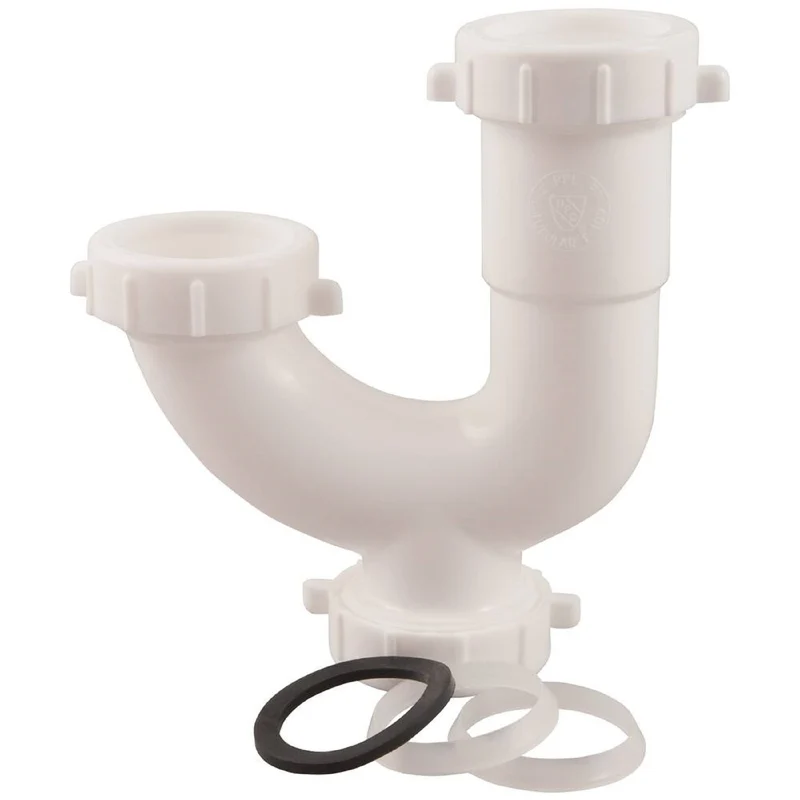 J-BEND PLÁSTICO BLANCO 1/2"D PlumbCraft