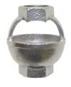 EMBUDO HEMBRA-HEMBRA -80 ALUMINIO Potermic