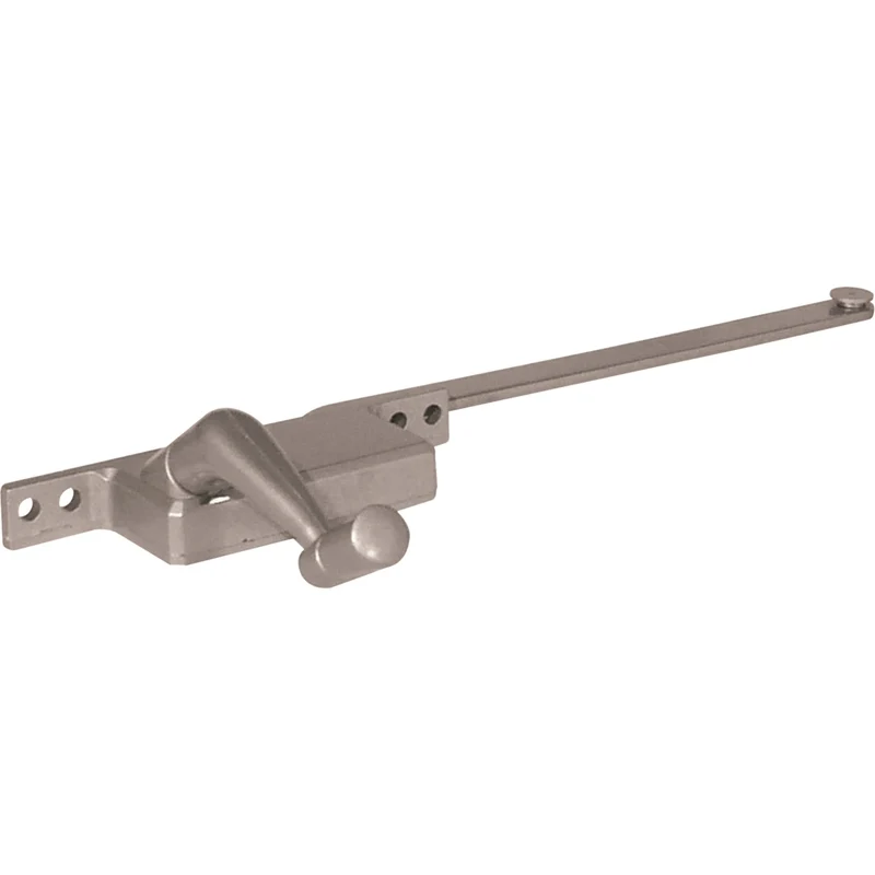Abatible Optr 9" Derecho Plateado Prime-Line