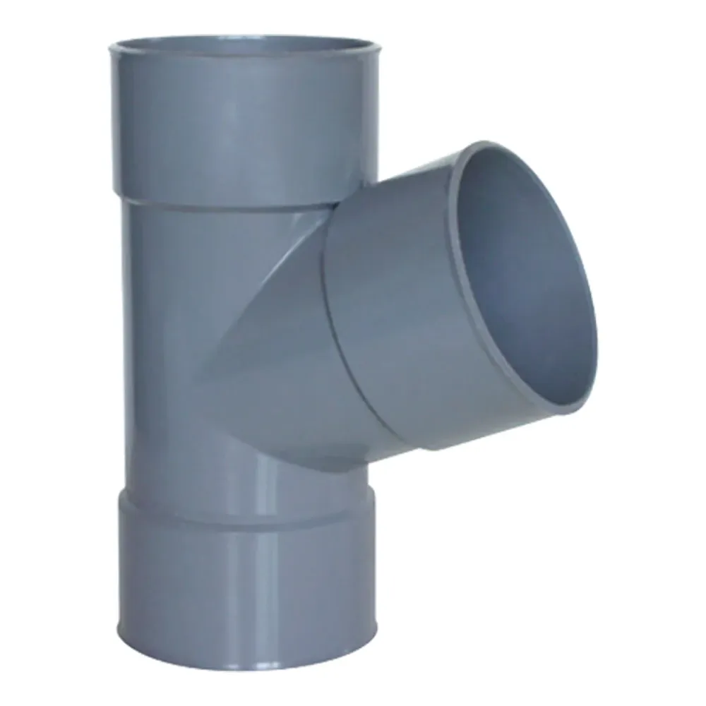 TE EN PVC HEMBRA-HEMBRA 67º Riuvert