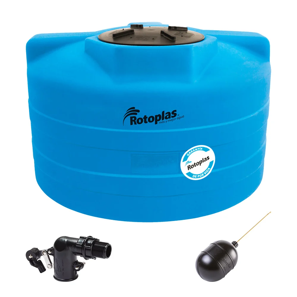 Cisterna Rotoplas 1200 Lts Con Tapa Y Accesorios