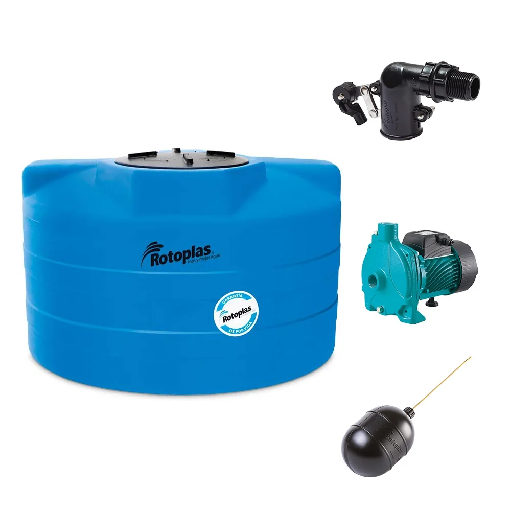 Cisterna Rotoplas 1200 Lts Equipada