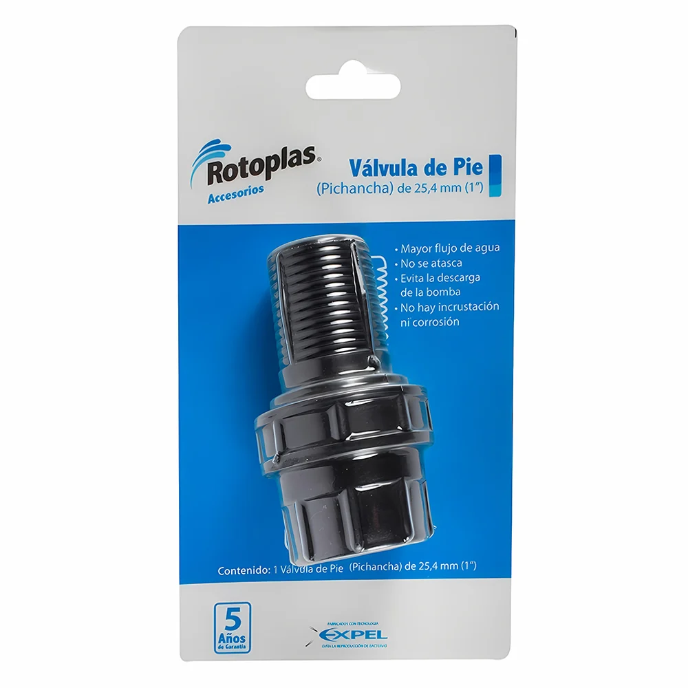 Pichancha Pvc Rotoplas 1" (25,4 mm)