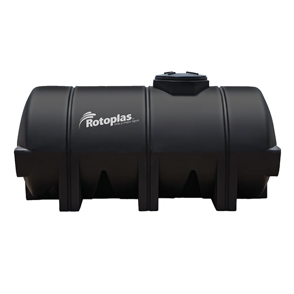 Tanque Horizontal Nodriza 2850 Lt Negro Reforzado 20% Rotoplas