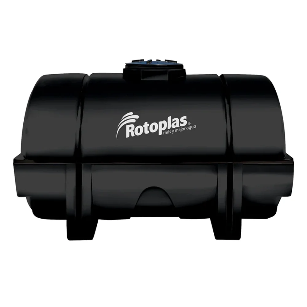 Tanque Horizontal Nodriza 4000 Lt Negro Reforzado 40% Rotoplas