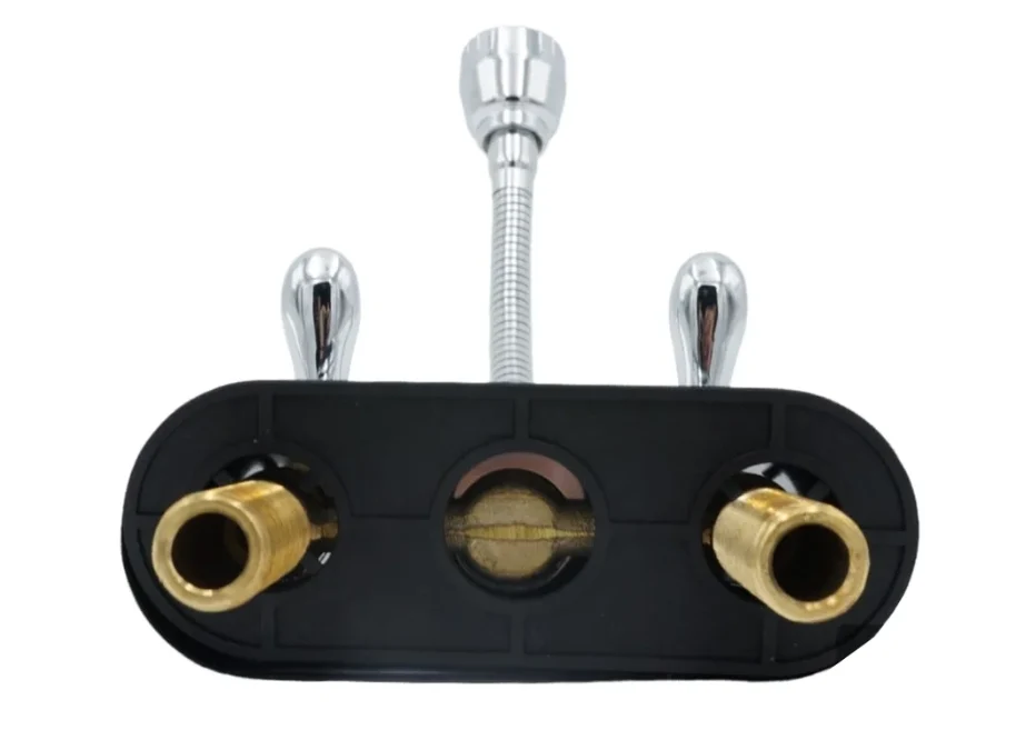 24SP MEZCLADORA P/LAVABO PICO FLEX AC. INOX. CROMO RUGO