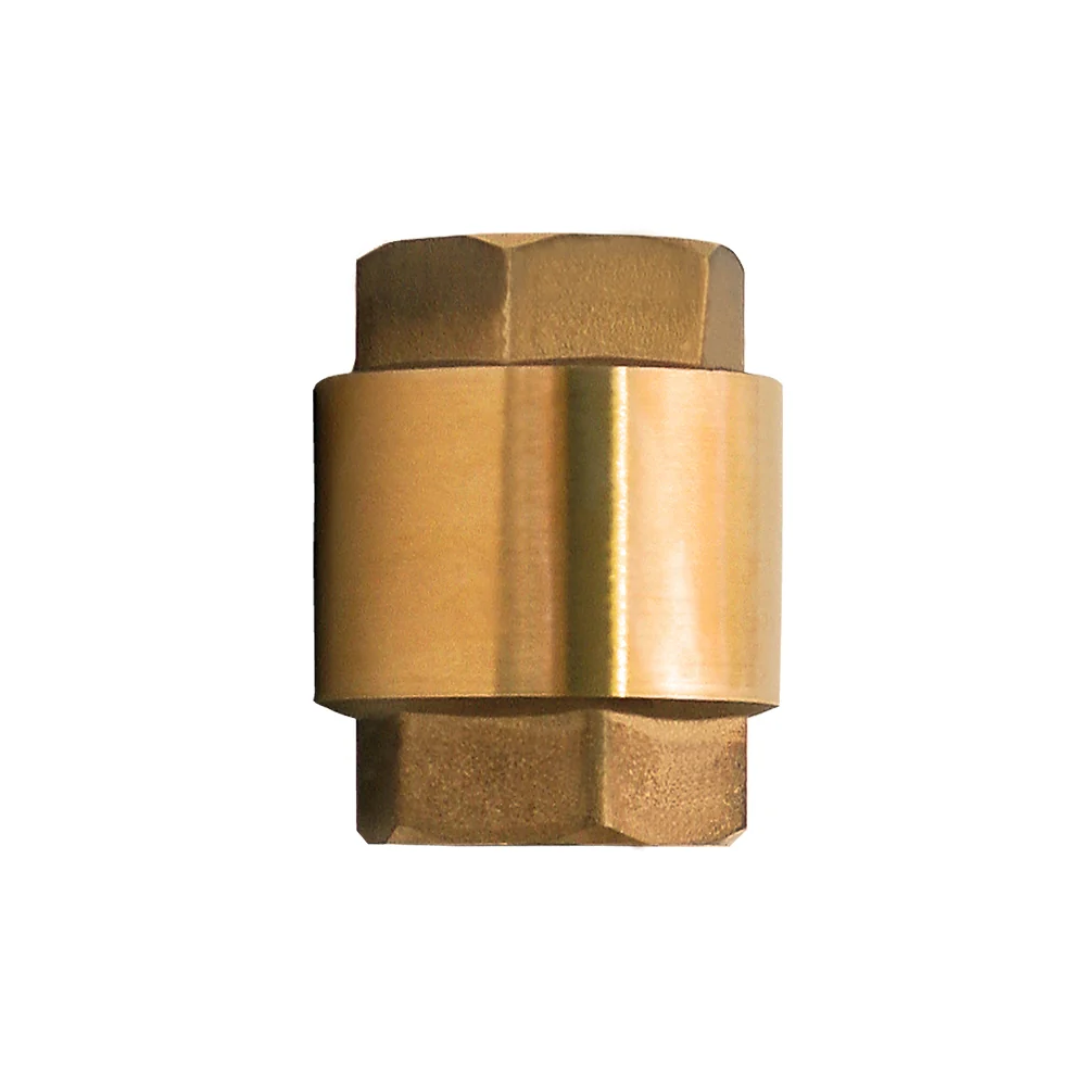 Valvula Check Bronce Resorte Mueller/Rugo 1 1/4"