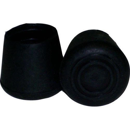 Punta de muleta negra de 1 1/8" Schacht Pfister