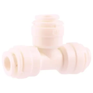 Conector en T de plástico SharkBite de 1/4 pulg. de diámetro exterior x 1/4 pulg. de profundidad - Oferta de la semana