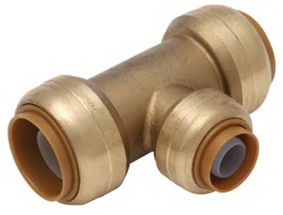 Reductor en T de latón SharkBite de 3/4" PTC x 3/4" D - Oferta de la semana