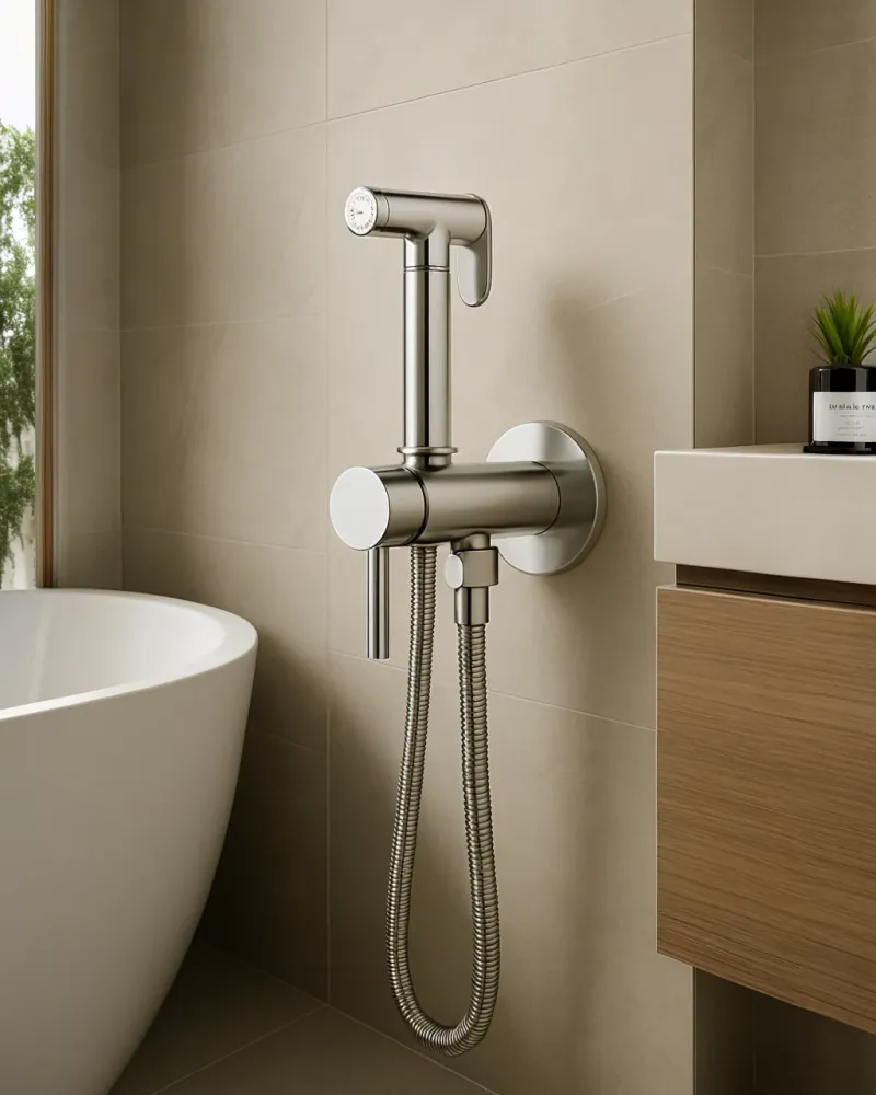 DUCHA SANITARIA – COBRE Cromado Sirena Home Store