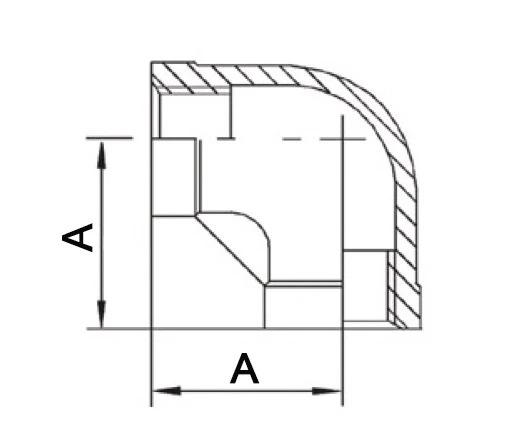 Racor roscado Springer 90° IG ( 4500100040 ) NPS=3/4 ″