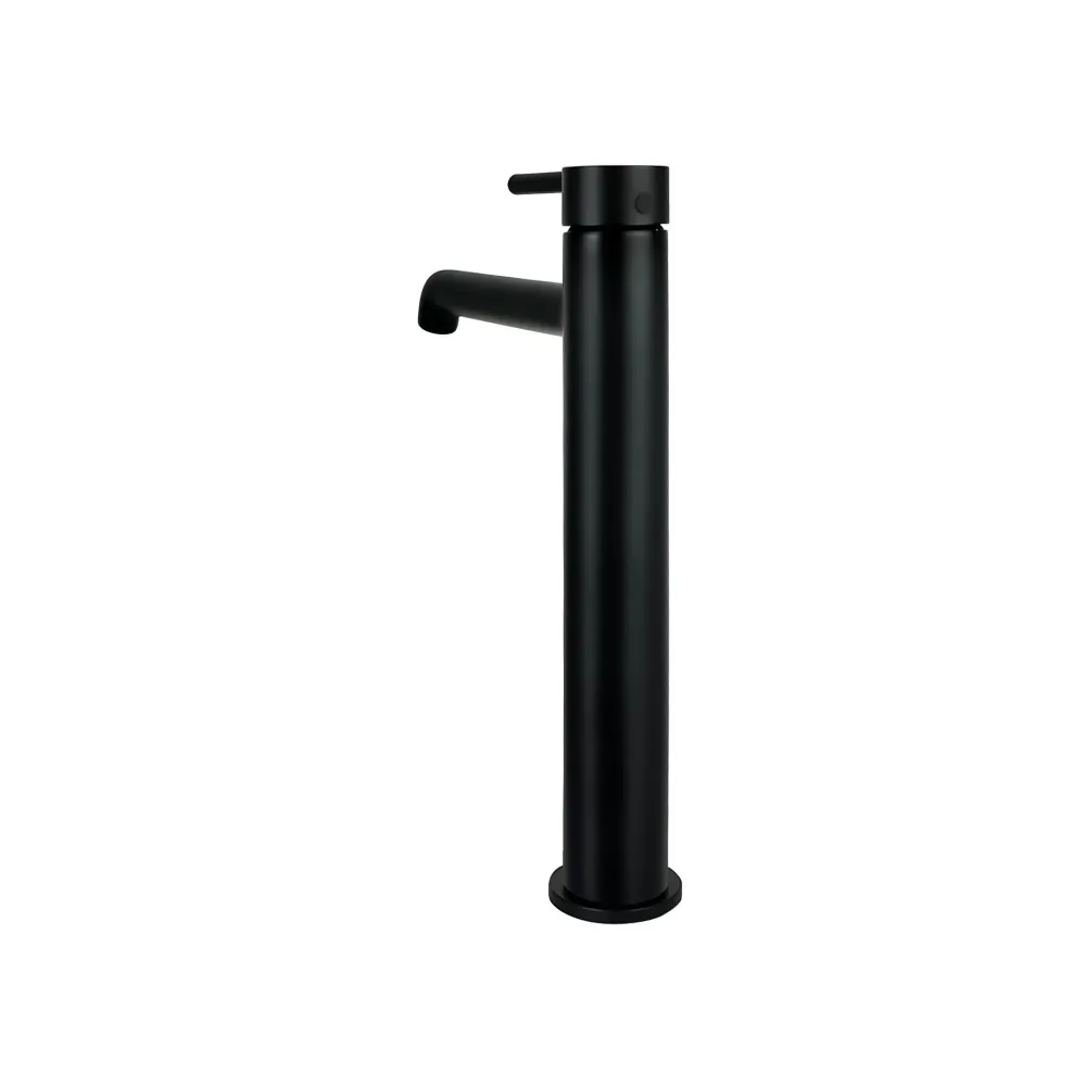 Monomando Alto "Contract Plus" Negro Mate Tecnobath