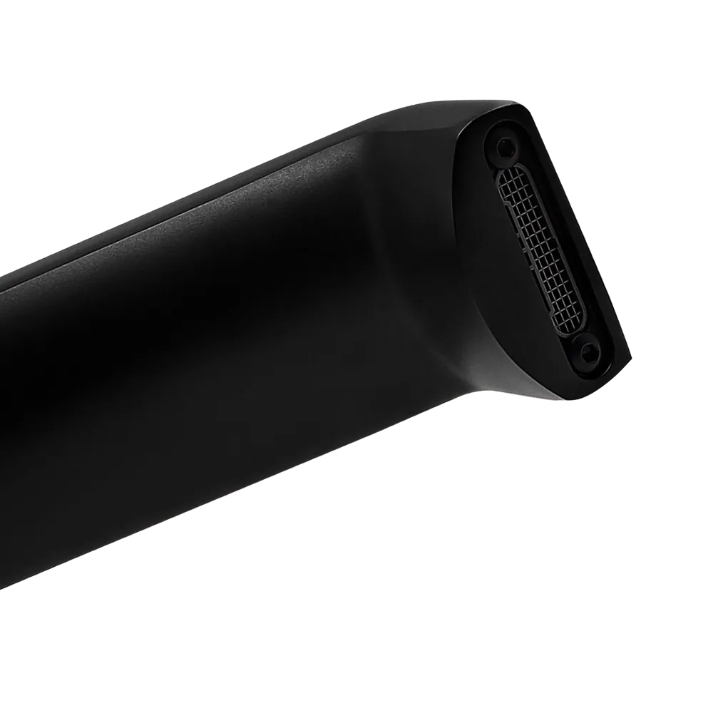 Monomando Alto "Fusion" Negro Mate Tecnobath
