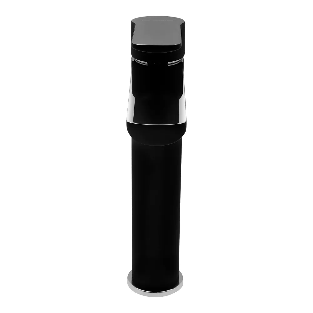Monomando Alto para Lavabo "Lucent" Negro / Cromo Tecnobath