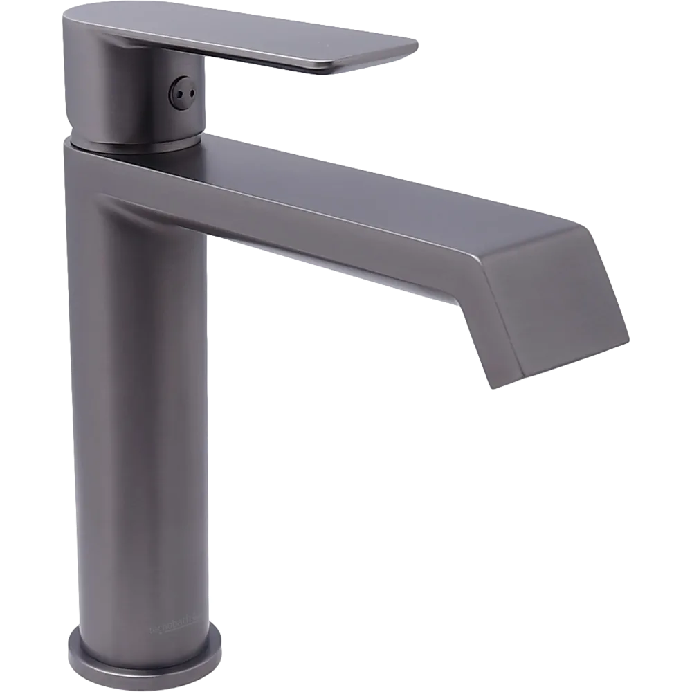 Monomando Corto "Fusion" Gris Oxford Tecnobath