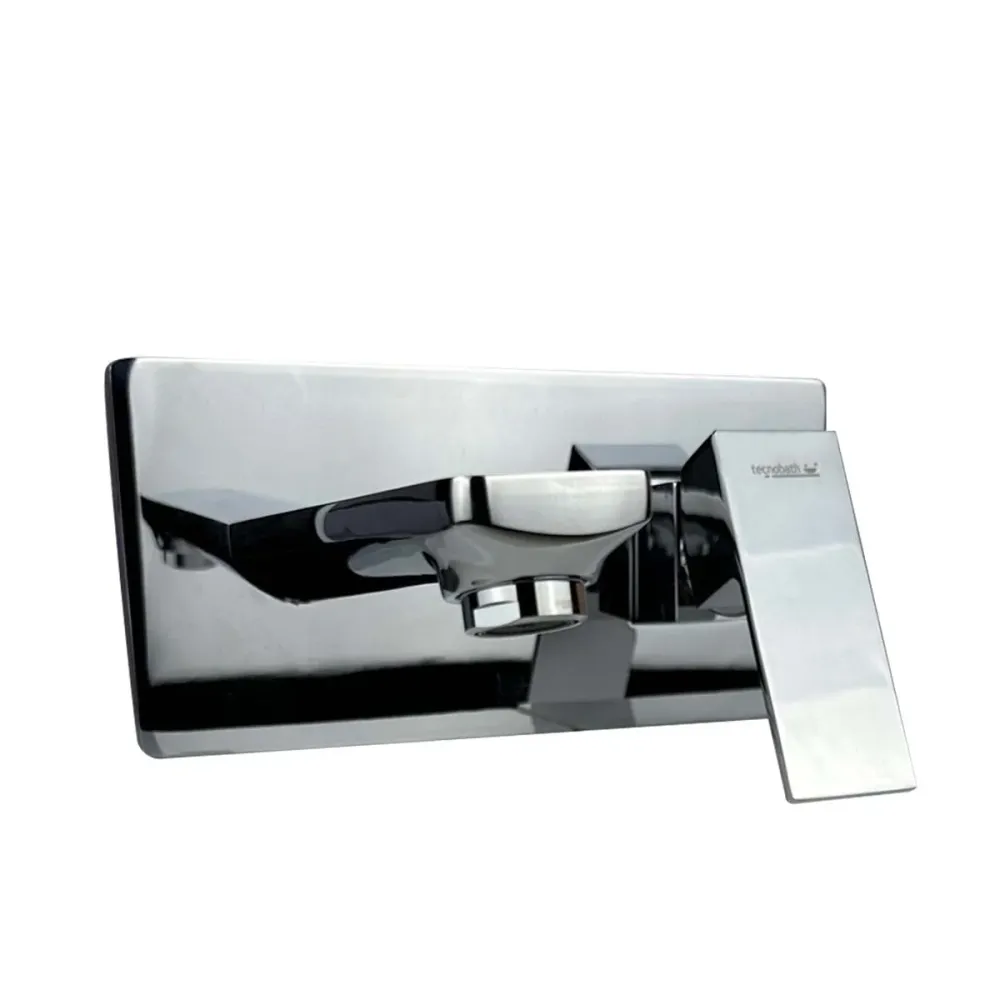 Monomando Empotrable para Lavabo "Row" Cromo Tecnobath