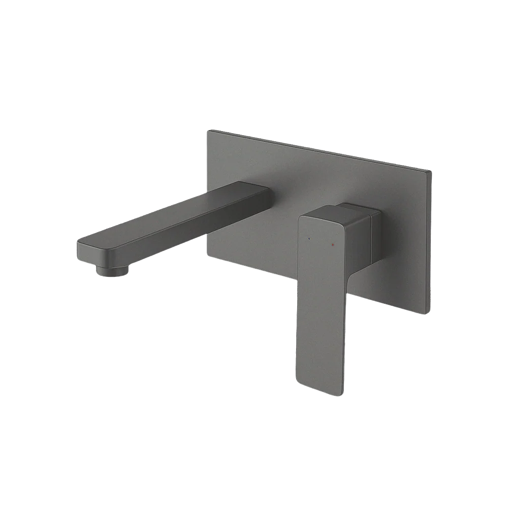 Monomando Empotrable para Lavabo "Row" Gris Oxford Tecnobath