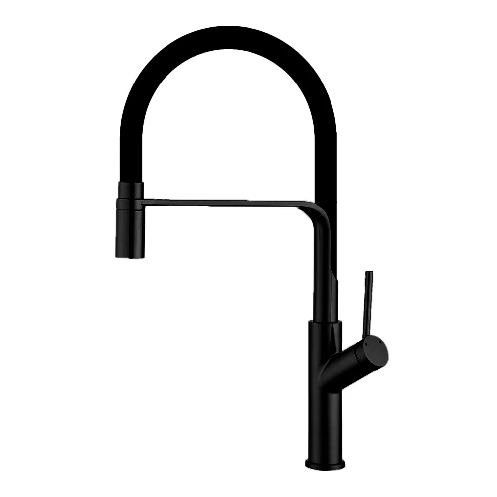 Monomando para cocina con cuello flexible Tecnobath