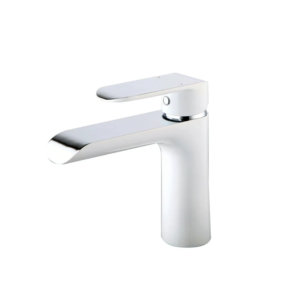 Monomando para lavabo LUMINUX BLANCO Tecnobath