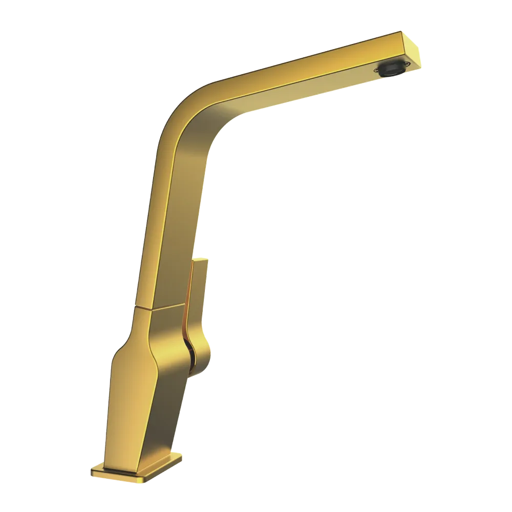 Grifo de cocina monomando ICC 915 Metallic Edition con caño giratorio y superficie resistente TEKA